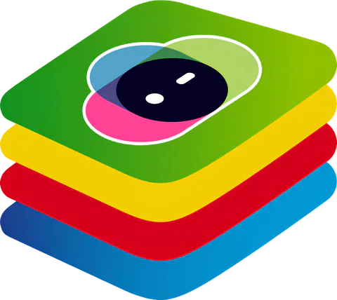 Логотип BlueStacks